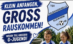 erst Klein - dann Gross